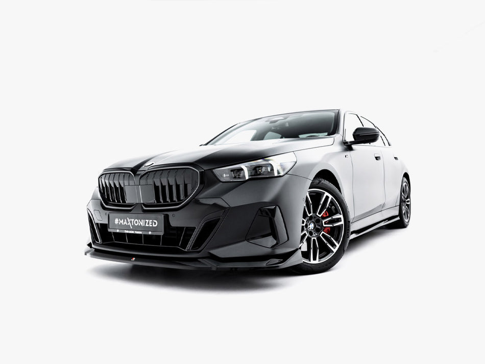 Maxton Design Front Splitter V.2 BMW 5 / i5 M-Pack G60 - BM-5-G60-MPACK-FD2G - Image 2