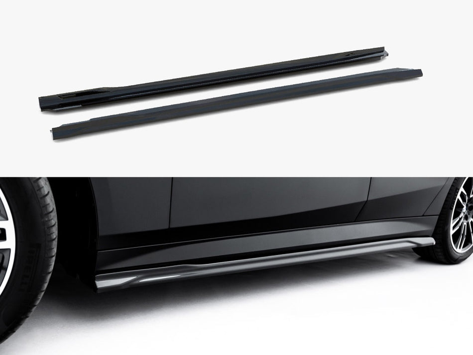 Maxton Design Side Skirts Diffusers V.1 BMW 5 M-Pack G60 - BM-5-G60-MPACK-SD1G - Image 1