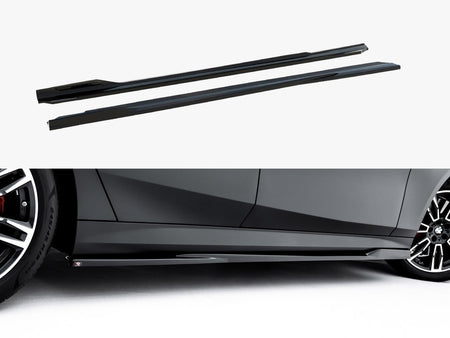 Maxton Design Side Skirts Diffusers V.2 BMW 5 M-Pack G60 - BM-5-G60-MPACK-SD2G - Image 1