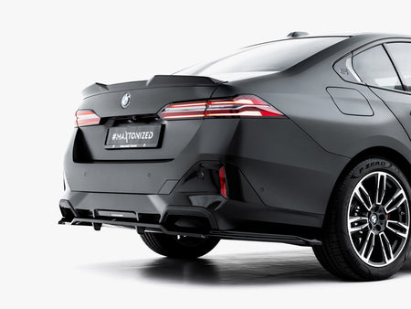 Rear Splitter (with Vertical Bars) V.1 BMW 5 / i5 M-Pack Sedan / Touring G60 / G61