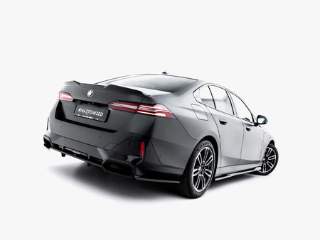 Rear Splitter (with Vertical Bars) V.2 BMW 5 / i5 M-Pack Sedan / Touring G60 / G61