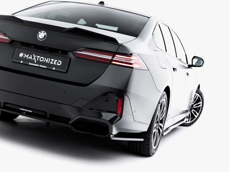 Rear Splitter (with Vertical Bars) V.2 BMW 5 / i5 M-Pack Sedan / Touring G60 / G61