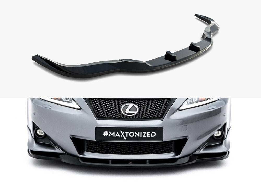 Maxton Design Front Splitter Lexus IS F-Sport Mk2 (XE20) Facelift - LE-IS-2-FSPORT-FD1G - Image 1