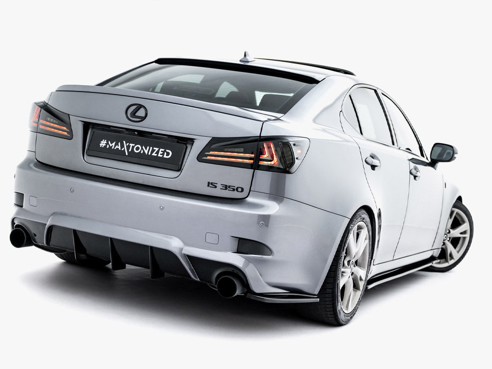 Rear Side Splitters Lexus IS F-Sport Mk2 (XE20) Facelift