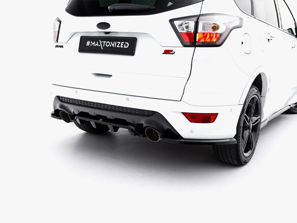 Maxton Design Rear Splitter (Vertical Bars) Ford Kuga ST-Line Mk2 Facelift - FO-KU-2-STLINE-RD1G+RD2G - Image 5