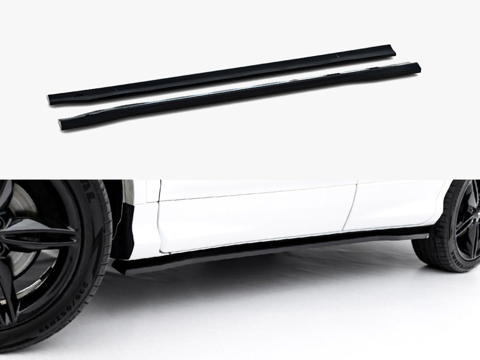 Maxton Design Side Skirts Diffusers Ford Kuga ST-Line Mk2 Facelift - FO-KU-2-STLINE-SD1G - Image 1