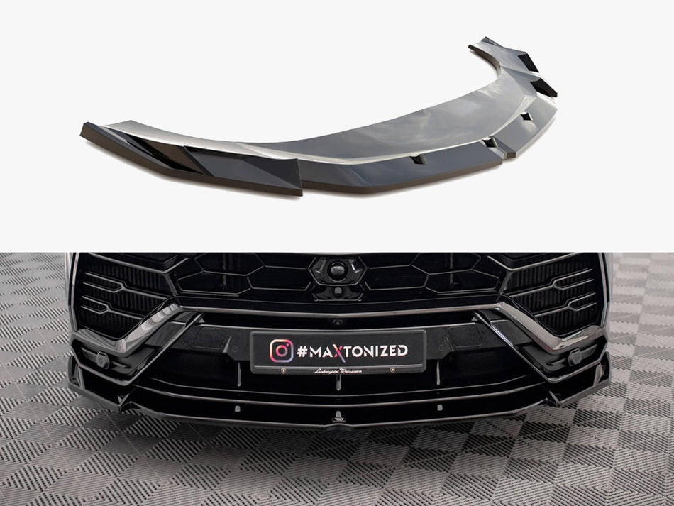 Maxton Design Front Splitter V.1 Lamborghini URUS Mk1 - LA-UR-1-FD1G+FD1RG+BRG - Image 1