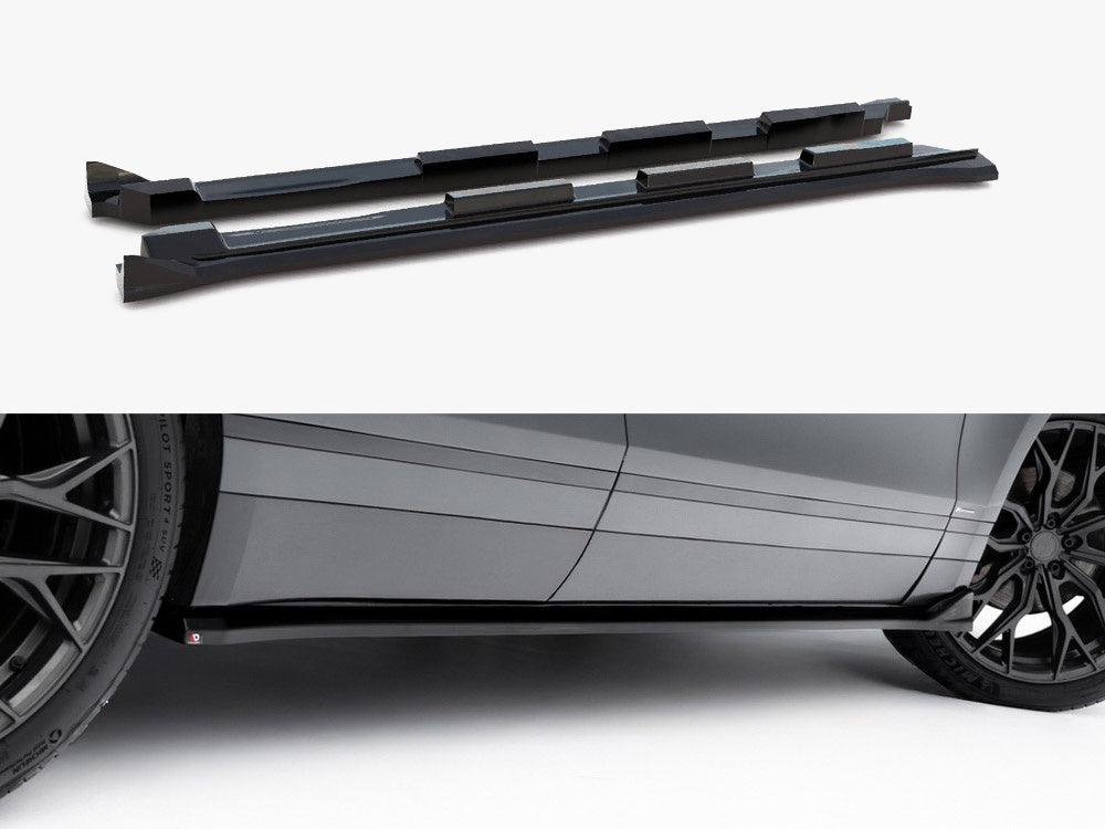 Maxton Design Side Skirts Diffusers Land Rover Range Rover Velar R-Dynamic Mk1 - LR-RR-VE-1-RDYNAMIC-SD1G - Image 1