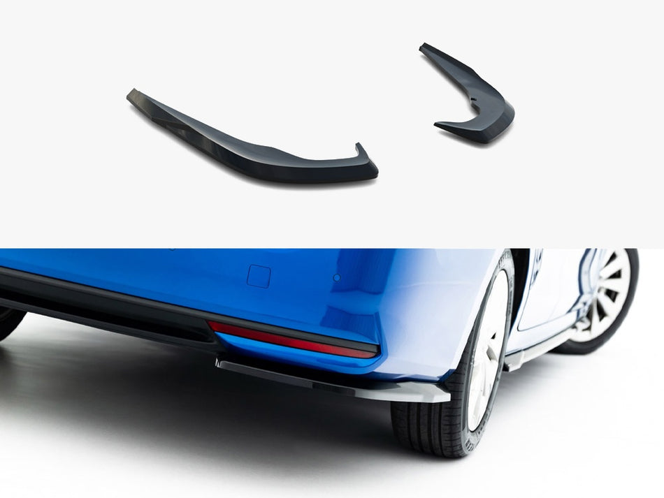 Maxton Design Rear Side Splitters Skoda Octavia Liftback / Estate Mk4 Facelift - SK-OC-4F-SL-RSD1G - Image 1