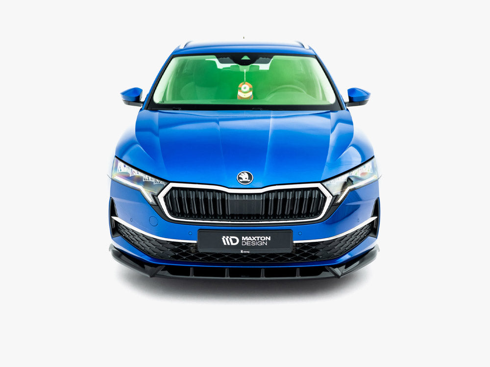 Maxton Design Front Splitter Skoda Octavia Liftback / Estate Mk4 Facelift - SK-OC-4F-FD1G - Image 4