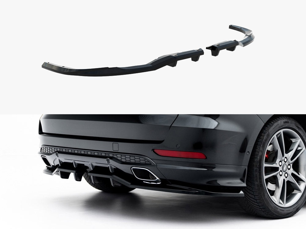 Rear Splitter (Vertical Bars) Ford S-Max ST-Line Mk2 Facelift