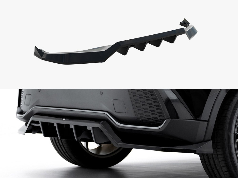Maxton Design Rear Splitter (Vertical Bars) Toyota C-HR Mk2 - TO-CH-R-2-RD1G+RD2G - Image 1