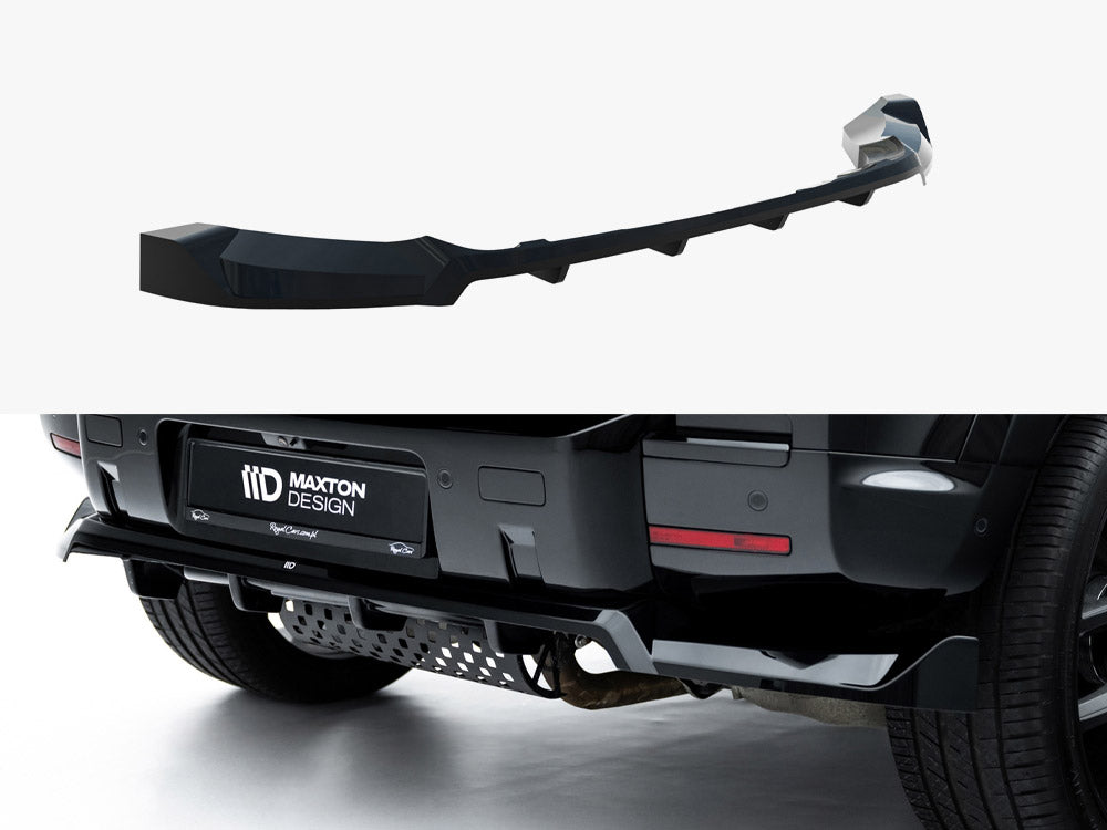 Maxton Design Rear Splitter (Vertical Bars) Land Rover Defender Mk4 - LR-DEF-4-RD1G+RD2G - Image 1