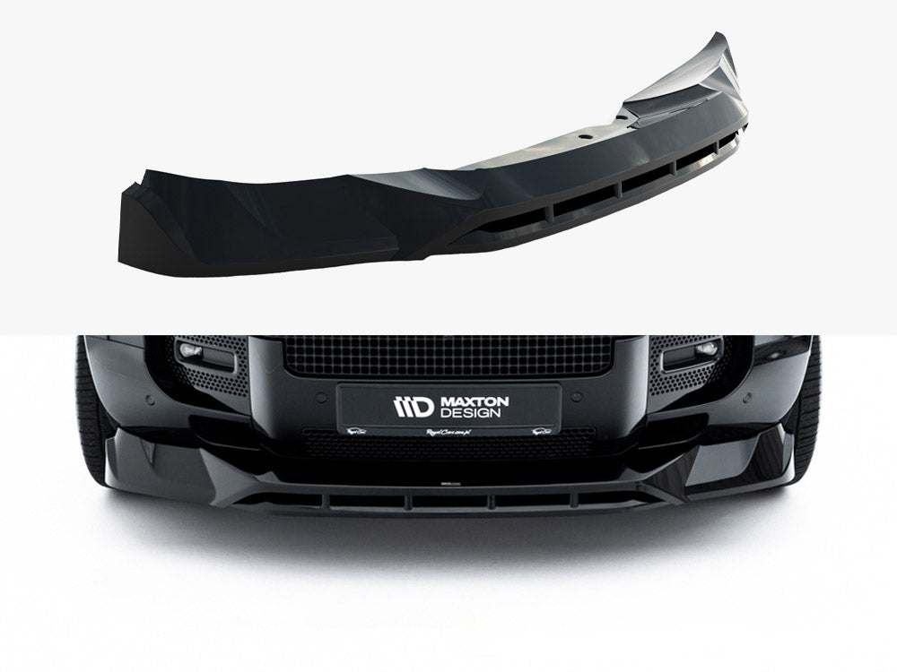 Maxton Design Front Splitter Land Rover Defender Mk4 - LR-DEF-4-FD1G+FD1RG - Image 1