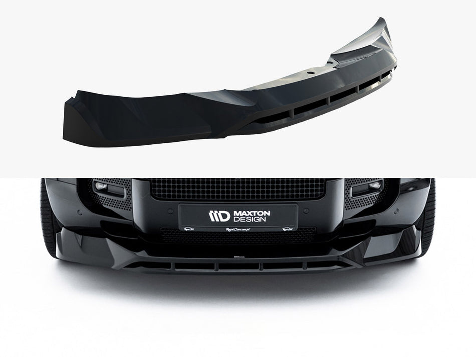 Maxton Design Front Splitter Land Rover Defender Mk4 - LR-DEF-4-FD1G+FD1RG - Image 1