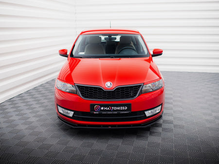 Maxton Design Front Splitter V.2 Skoda Rapid - SK-RA-1-FD2G - Image 3