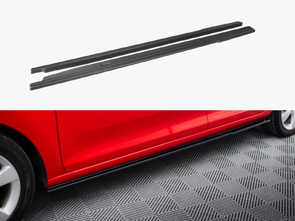 Maxton Design Side Skirt Diffusers Skoda Rapid - SK-RA-1-SB-SD1G - Image 1