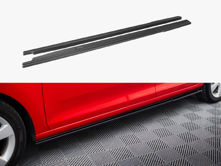 Maxton Design Side Skirt Diffusers Skoda Rapid - SK-RA-1-SB-SD1G - Image 1