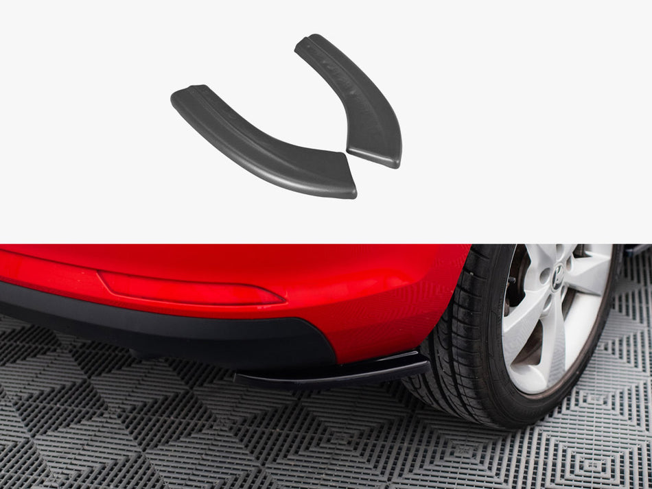 Maxton Design Rear Side Splitters Skoda Rapid Spaceback - SK-RA-1-SB-RSD1G - Image 1