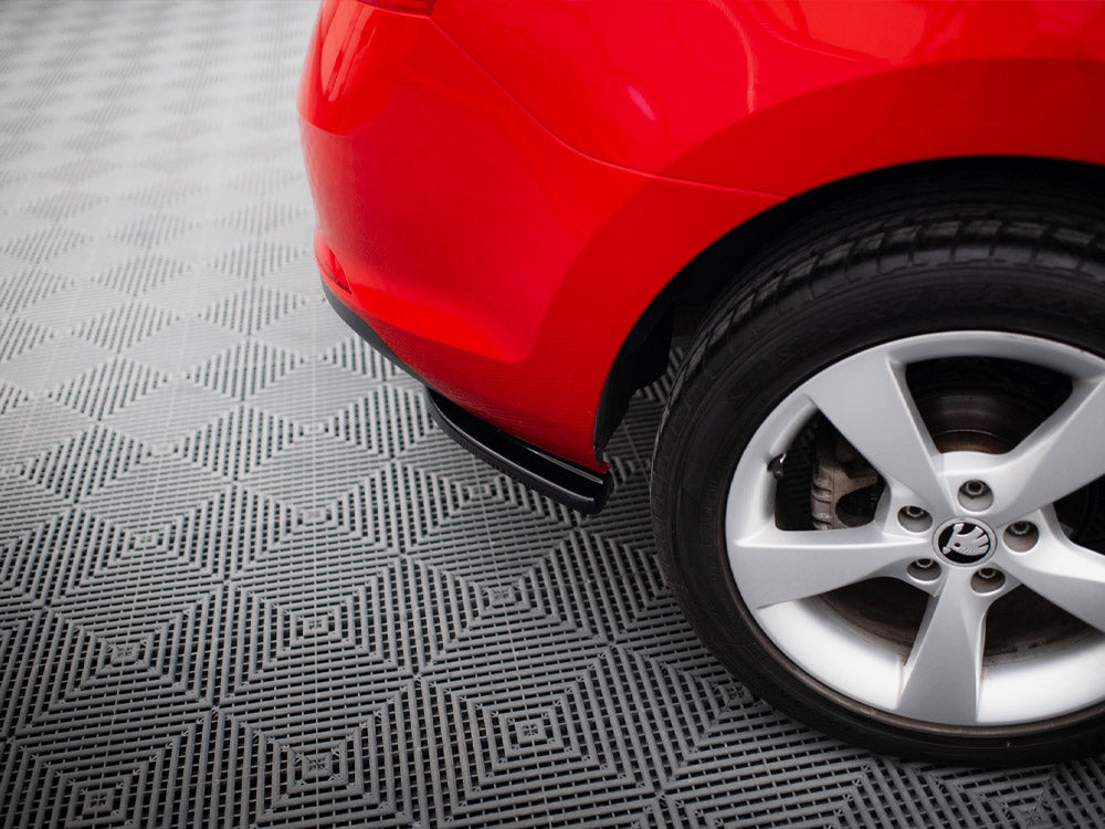 Maxton Design Rear Side Splitters Skoda Rapid Spaceback - SK-RA-1-SB-RSD1G - Image 4