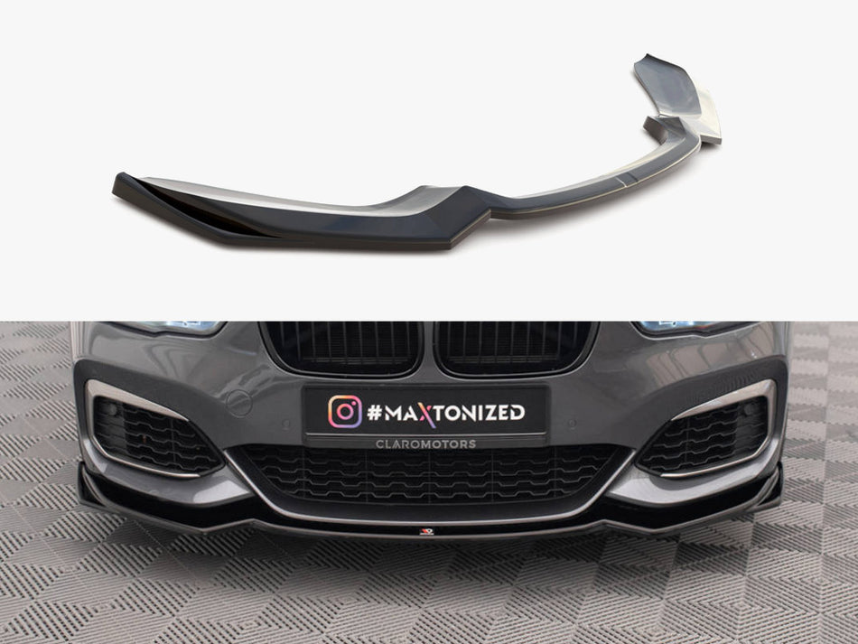 Maxton Design Front Splitter V.2 BMW 1 M-Power F20/F21 Facelift