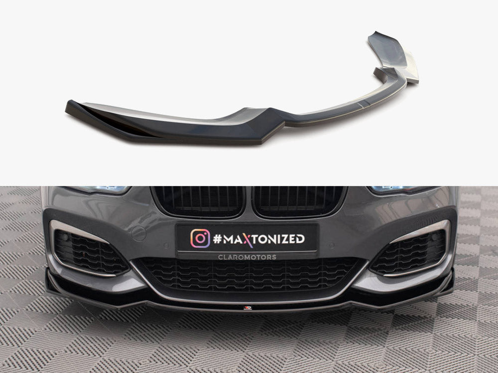 Maxton Design Front Splitter V.2 BMW 1 M-Power F20/F21 Facelift - BM-1-F20F-M-FD2G - Image 1