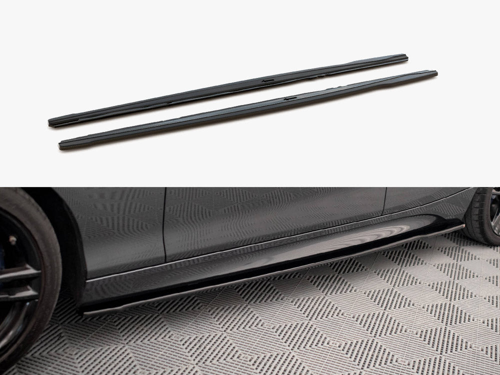 Maxton Design Side Skirts Diffusers V.2 BMW 1 F20 M135i / M140i / M-Pack - BM-1-F20F-M-SD2G - Image 1