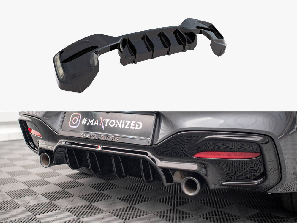 Maxton Design Rear Valance BMW 1 M-Power F20/ F21 Facelift - BM-1-F20F-M-RS1G - Image 1