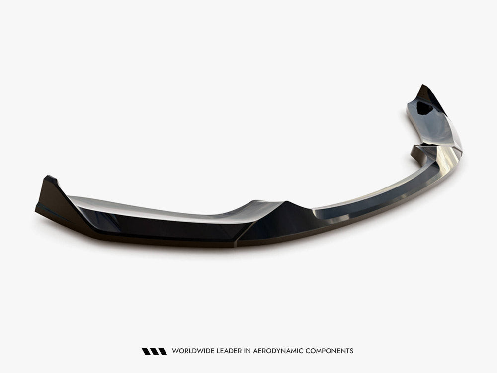 Maxton Design Front Splitter V.4 CSL Look BMW 1 M-Pack / M140i F20 Facelift - BM-1-F20F-M-FD4G - Image 6