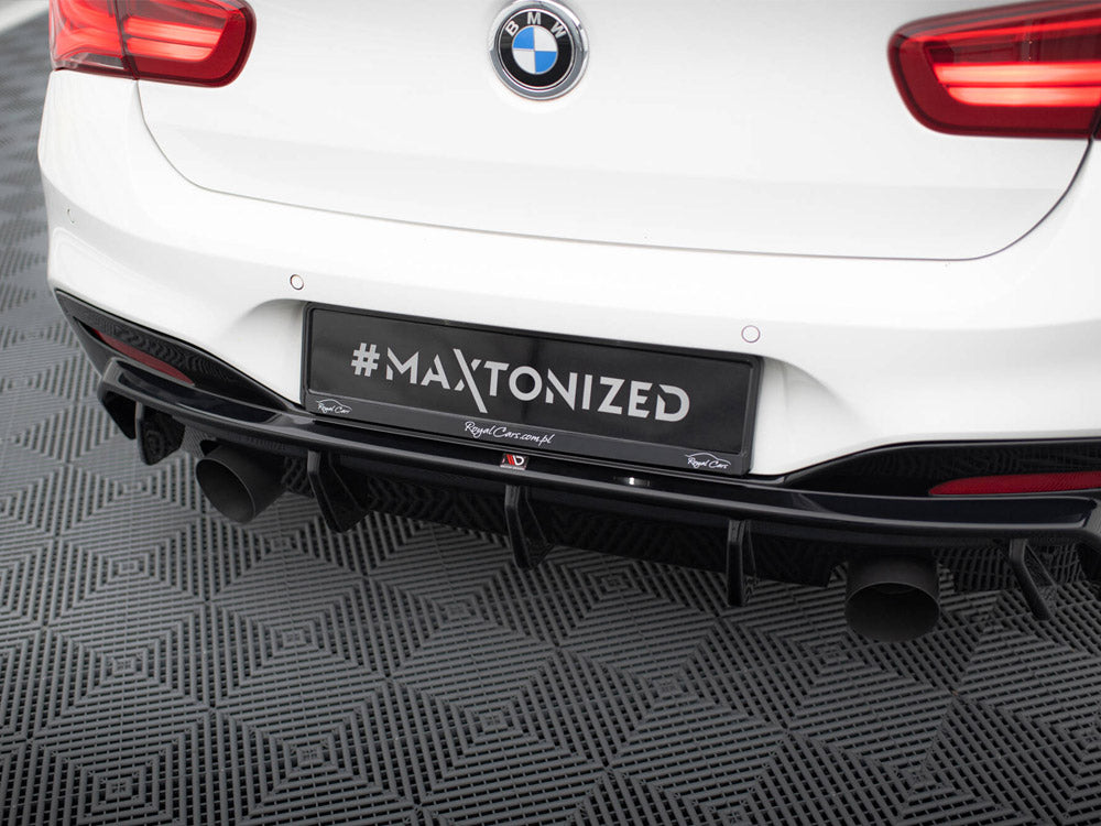 Maxton Design Rear Valance V.3 BMW M140i F20 Facelift - BM-1-F20F-M-RS3GO_O - Image 4