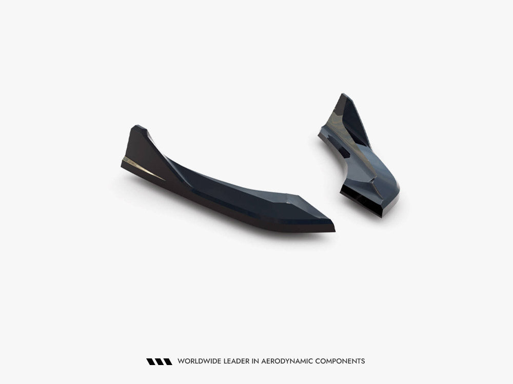 Maxton Design Rear Side Splitters (For rear valance v.3) BMW 1 M-Pack / M140i F20 Facelift - BM-1-F20F-M-RSD4G - Image 5