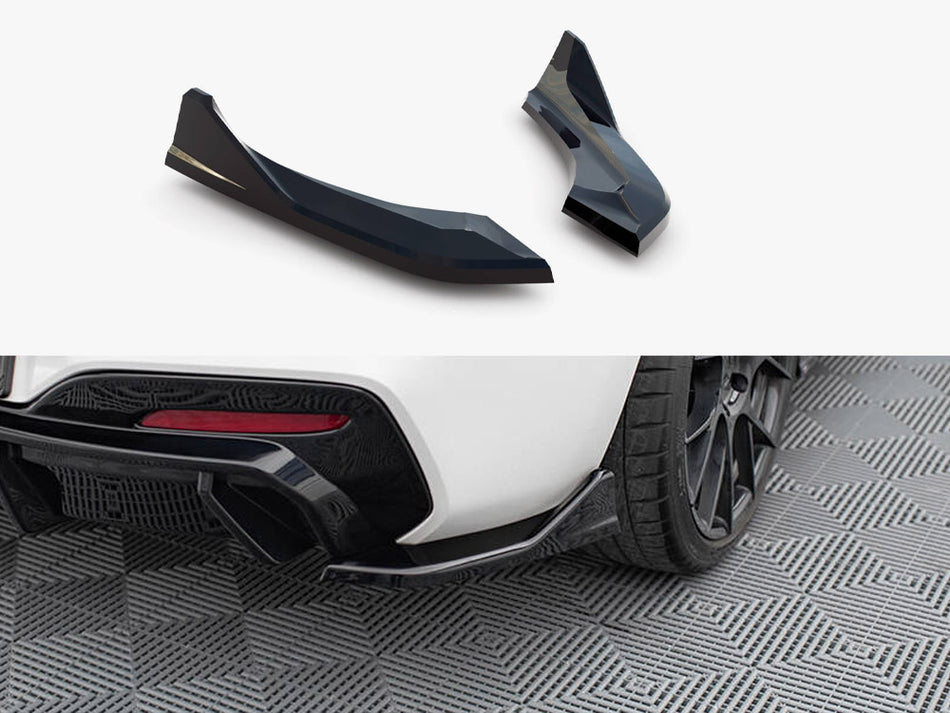 Rear Side Splitters (For rear valance v.3) BMW 1 M-Pack / M140i F20 Facelift