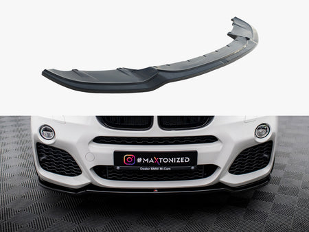 Maxton Design Front Splitter BMW X3 M-Pack F25 Facelift - BM-X3-25-MPACK-FD1G - Image 1