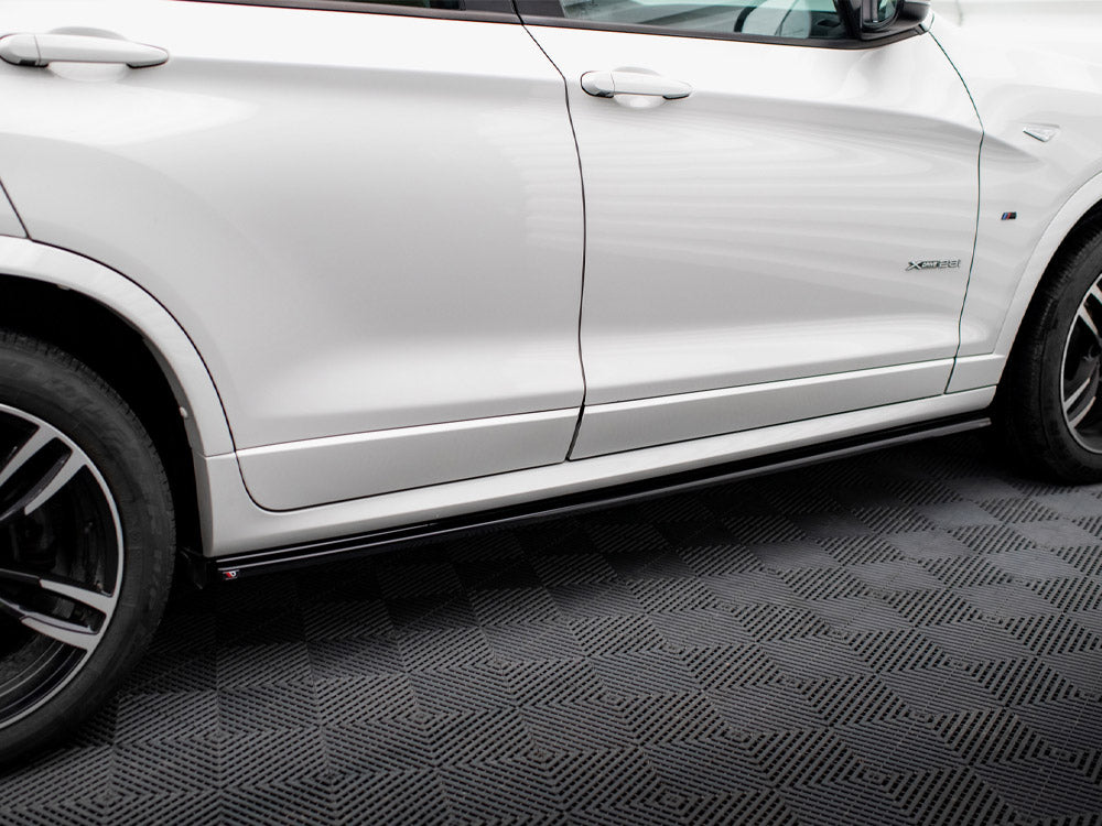 Maxton Design Side Skirt Diffusers BMW X3 M-Pack F25 Facelift - BM-X3-25-MPACK-SD1G - Image 4