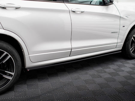 Maxton Design Side Skirt Diffusers BMW X3 M-Pack F25 Facelift - BM-X3-25-MPACK-SD1G - Image 4