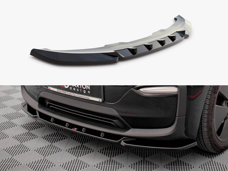 Maxton Design Front Splitter V.2 BMW i3 Mk1 Facelift - BM-I3-1-FD2G - Image 1