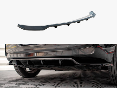 Maxton Design Rear Splitter (Vertical Bars) BMW i3 Mk1 Facelift - BM-I3-1-RD1G+RD2G - Image 1