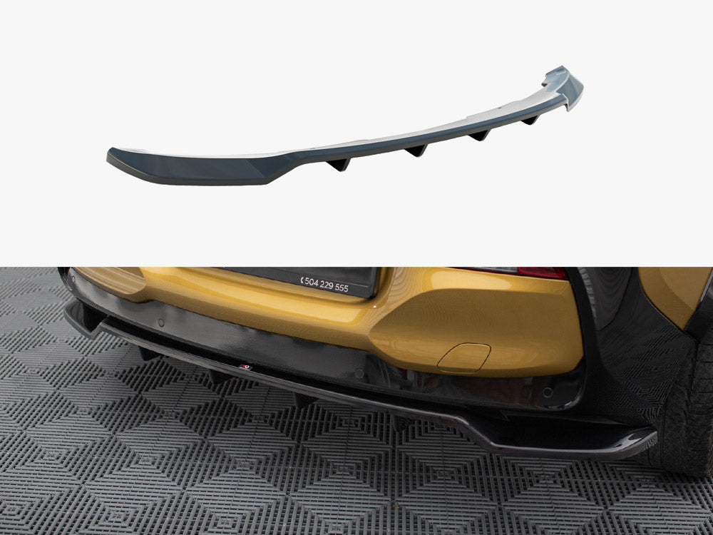 Maxton Design Rear Splitter (Vertical Bars) BMW i3 S Mk1 Facelift - BM-I3-1-RD1G+RD2G - Image 1