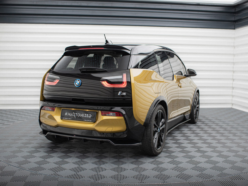 Maxton Design Rear Splitter (Vertical Bars) BMW i3 S Mk1 Facelift - BM-I3-1-RD1G+RD2G - Image 2