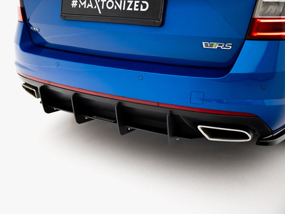 Maxton Design Rear Diffuser Skoda Octavia VRS Mk3 / Mk3 FL Hatchback / Estate - SK-OC-3/3F-RS-CNC-RS1A - Image 3