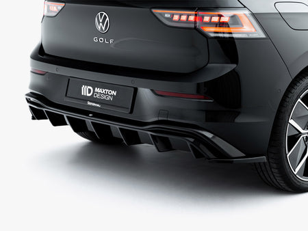 Maxton Design Rear Valance Volkswagen Golf Mk8 Facelift - VW-GO-8-RS1G - Image 4