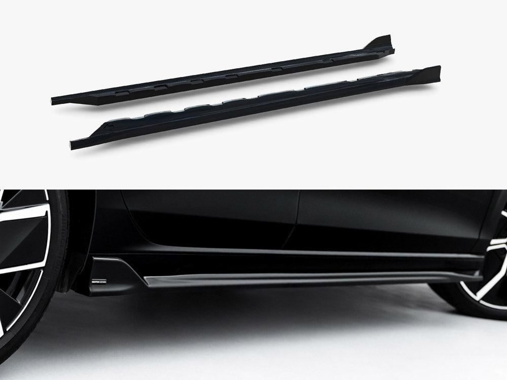Maxton Design Side Skirts Diffusers Volkswagen Golf Mk8 Facelift - VW-GO-8F-SD1G - Image 1