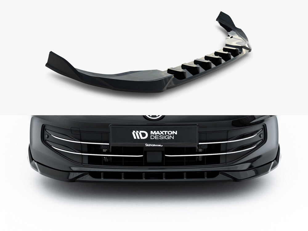 Maxton Design Front Splitter V.1 Volkswagen Golf Mk8 Facelift - VW-GO-8F-FD1G - Image 1