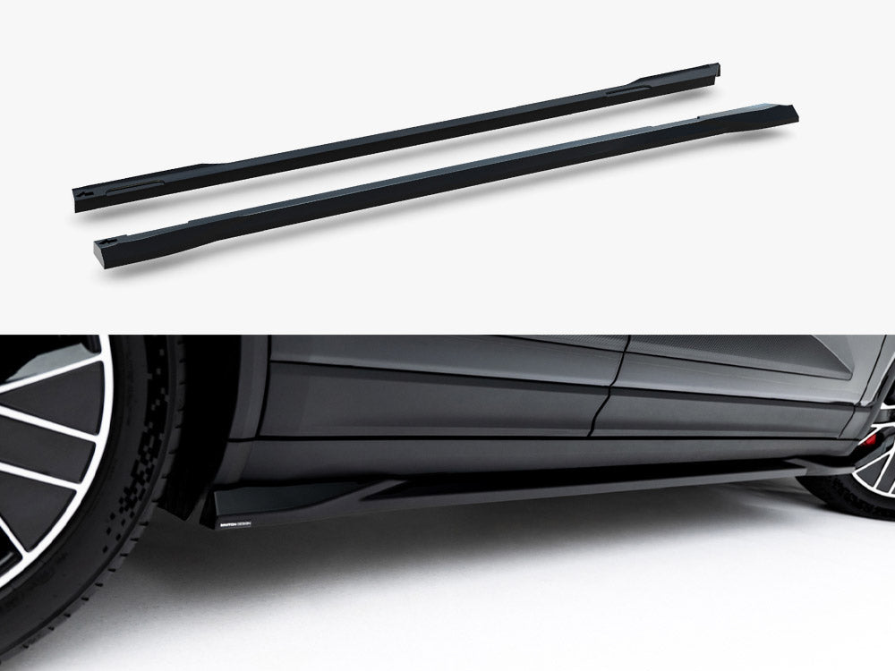 Maxton Design Side Skirts Diffusers Porsche Macan EV Mk1 - PO-MA-EV-1-SD1G - Image 1