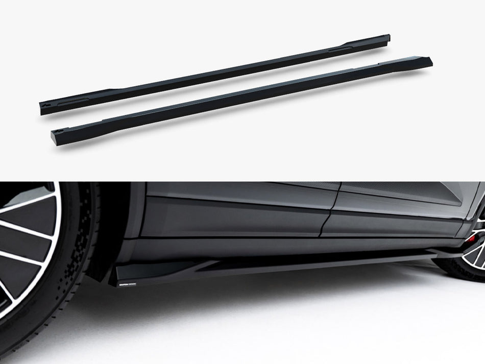 Maxton Design Side Skirts Diffusers Porsche Macan EV Mk1 - PO-MA-EV-1-SD1G - Image 1