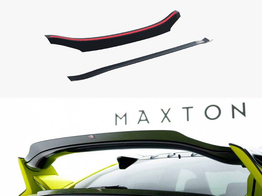 Maxton Design Upper Spoiler CAP V.2 Honda Civic Type-R Mk10 / Mk10 Facelift - HO-CI-10-TYPE-R-CAP2G - Image 1