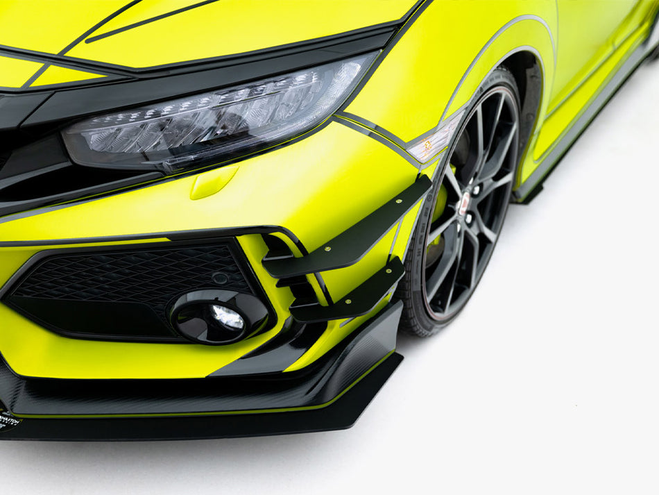 Maxton Design Canards Honda Civic Type-R Mk10 / Mk10 Facelift - HO-CI-10-TYPE-R-CNC-CAN1A - Image 1