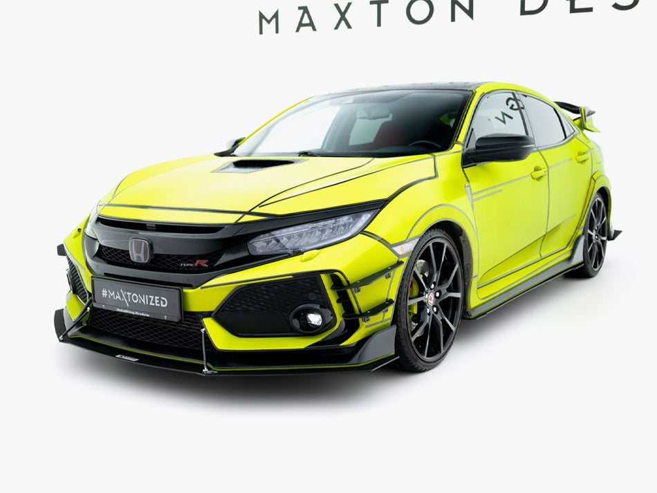 Maxton Design Canards Honda Civic Type-R Mk10 / Mk10 Facelift - HO-CI-10-TYPE-R-CNC-CAN1A - Image 2