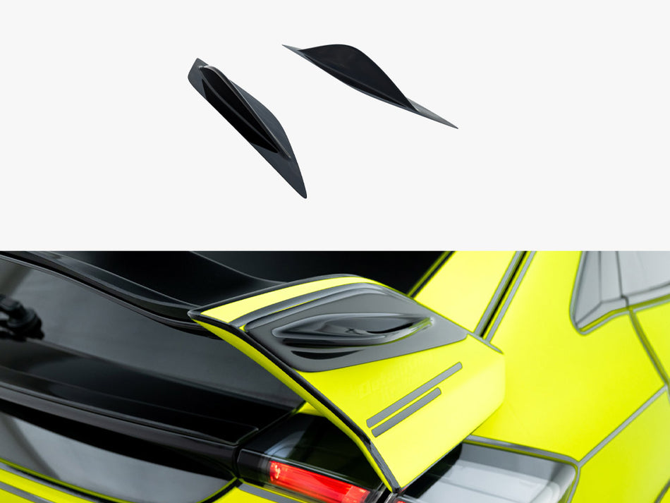 Maxton Design Spoiler Side Extensions Honda Civic Type-R Mk10 / Mk10 Facelift - HO-CI-10-TYPE-R-HS1G - Image 1