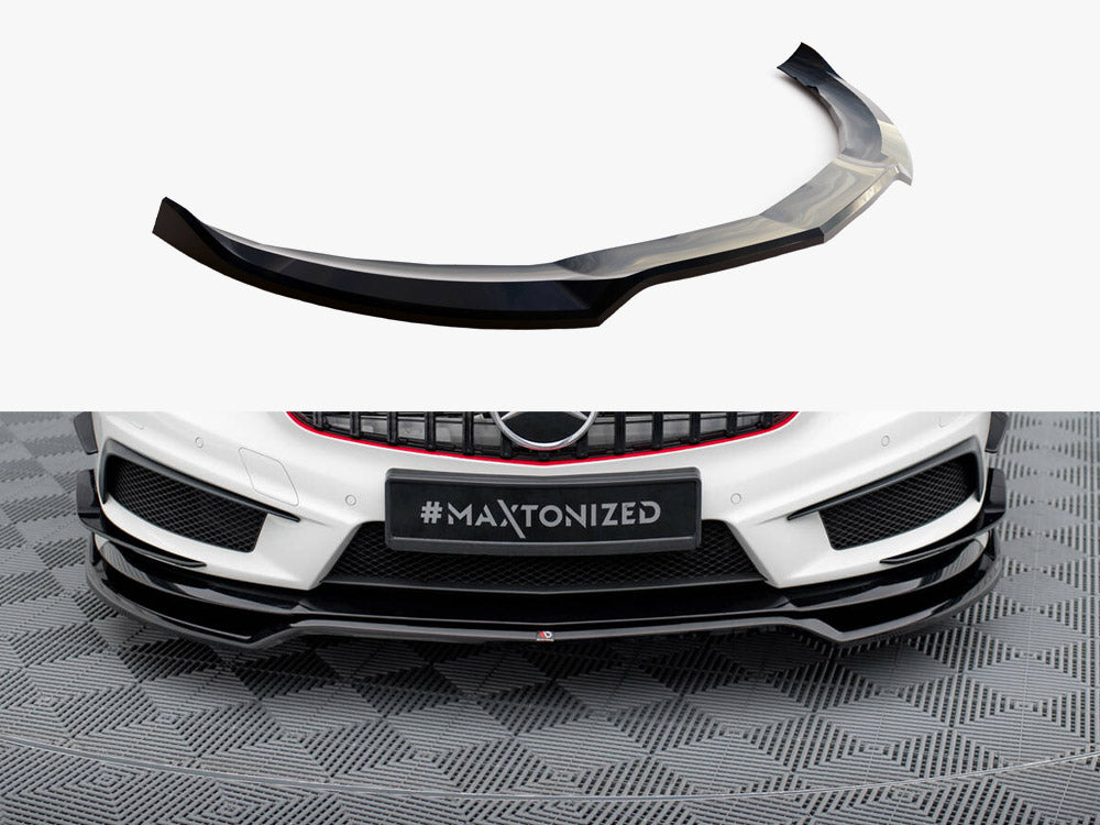 Maxton Design Front Splitter V.4 Mercedes-Benz A45 AMG W176 - ME-A45-W176-FD2G - Image 1
